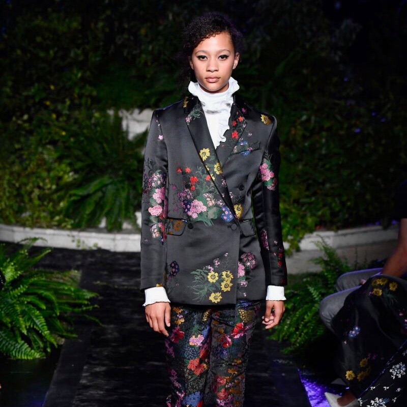 Erdem X H&M Floral Jacquard Blazer
